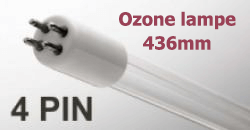 Ozone lamp UV-C 253.7nm 436 mm